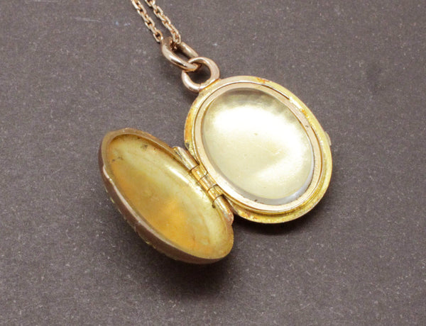 Médaillon Photo Vintage Avec Bord Métal Argenté - Pendentif Porte-photo Rétro Pour Femme