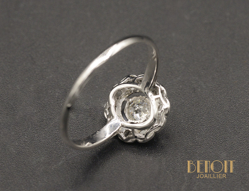 Bague Marguerite Diamants