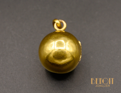 Pendentif Boule Ouvrant Or Jaune