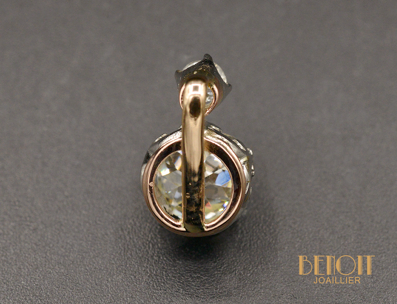Pendentif "Les Recyclés" Or et Diamants