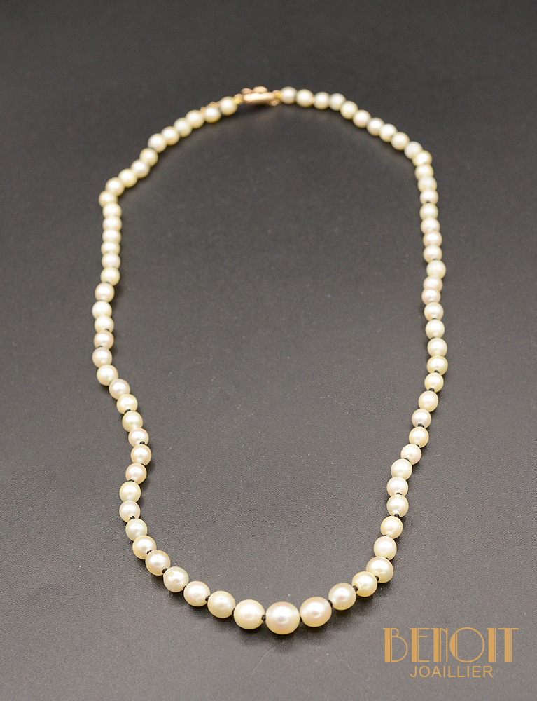 Collier de Perles de Culture