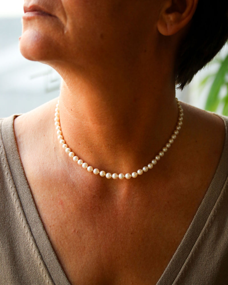 Collier de Perles de Culture