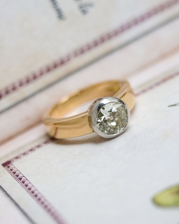 Solitaire Or Bicolore
