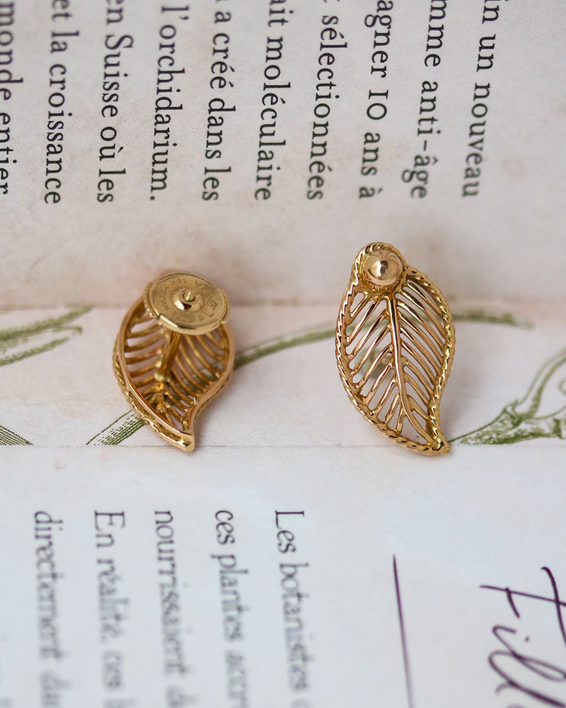 Paire de Boucles d'Oreilles 1950