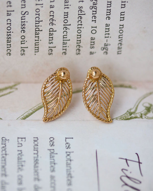 Paire de Boucles d'Oreilles 1950