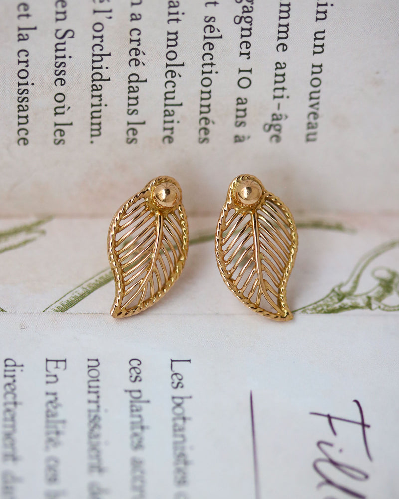 Paire de Boucles d'Oreilles 1950