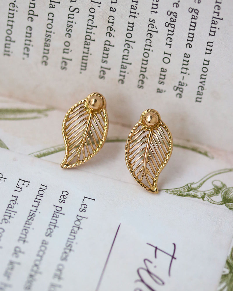 Paire de Boucles d'Oreilles 1950