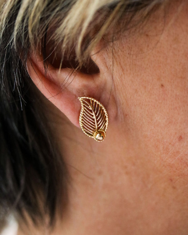 Paire de Boucles d'Oreilles 1950