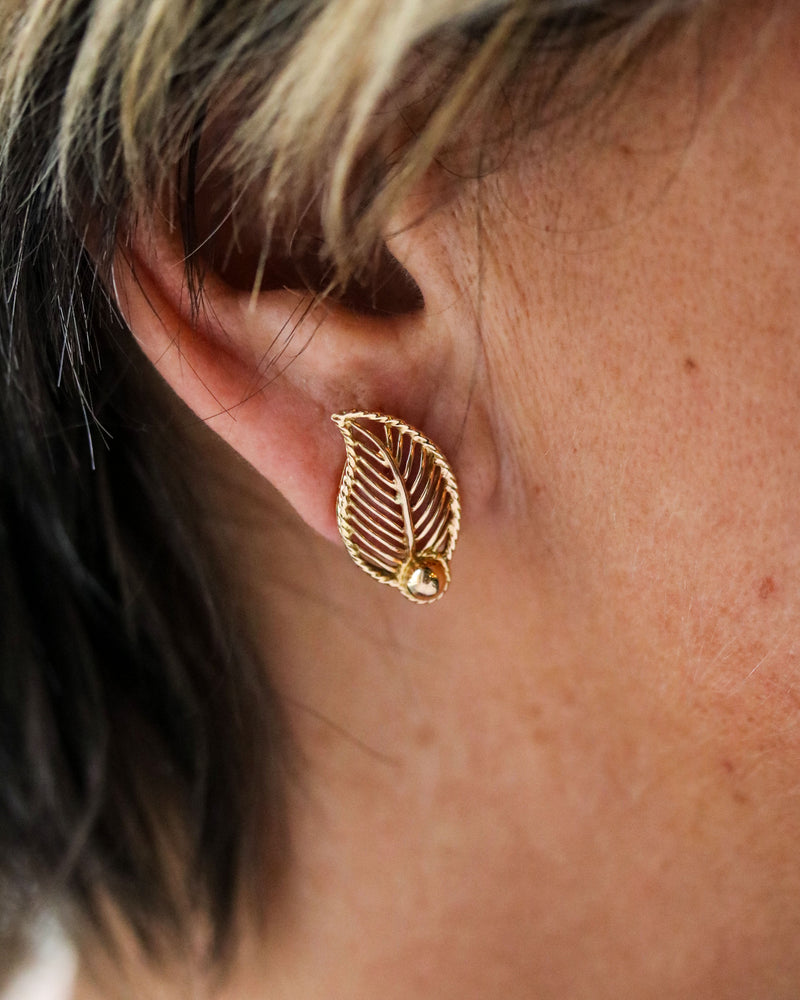 Paire de Boucles d'Oreilles 1950