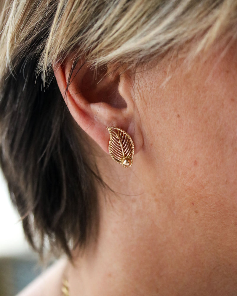 Paire de Boucles d'Oreilles 1950