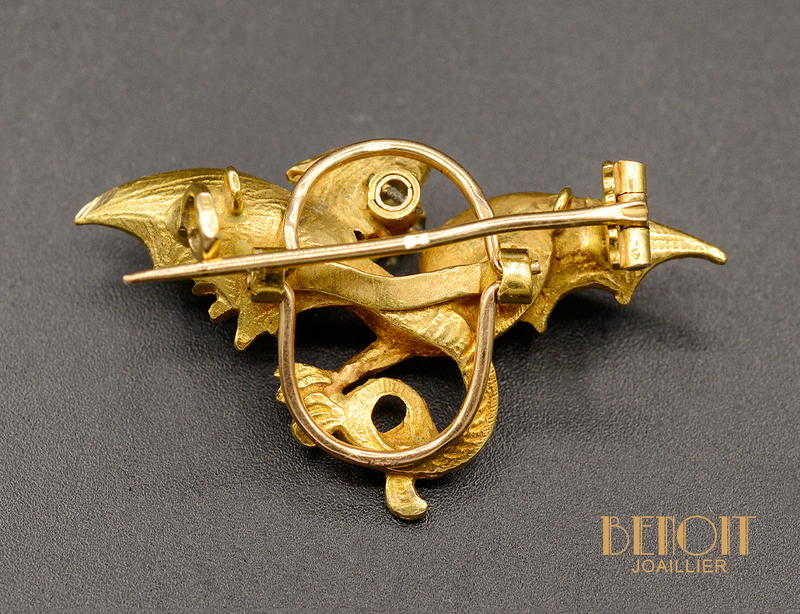 Broche Chimère Diamant