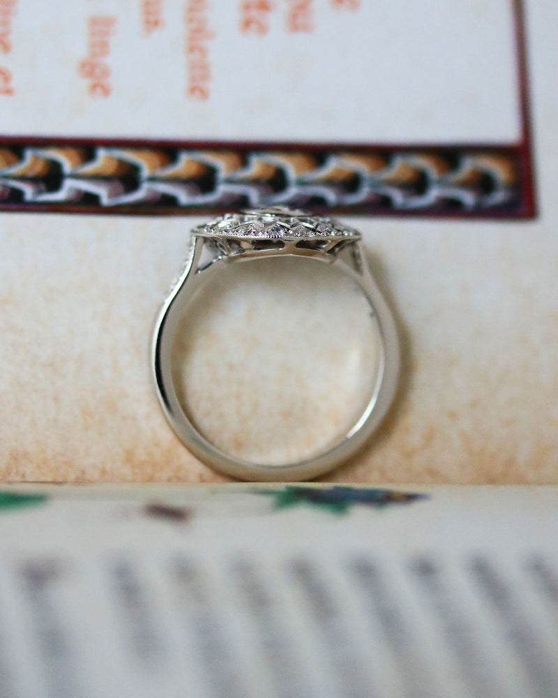 Bague Création Benoit Joaillier "Soleil" Diamant 0.40 ct taille brillant