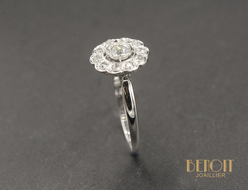 Bague Marguerite Diamants