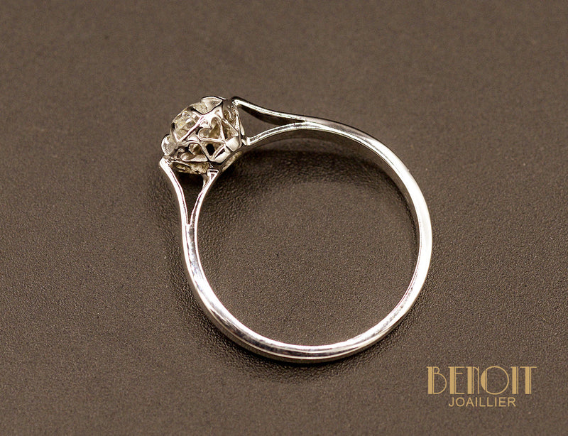 Solitaire Diamant Ancien