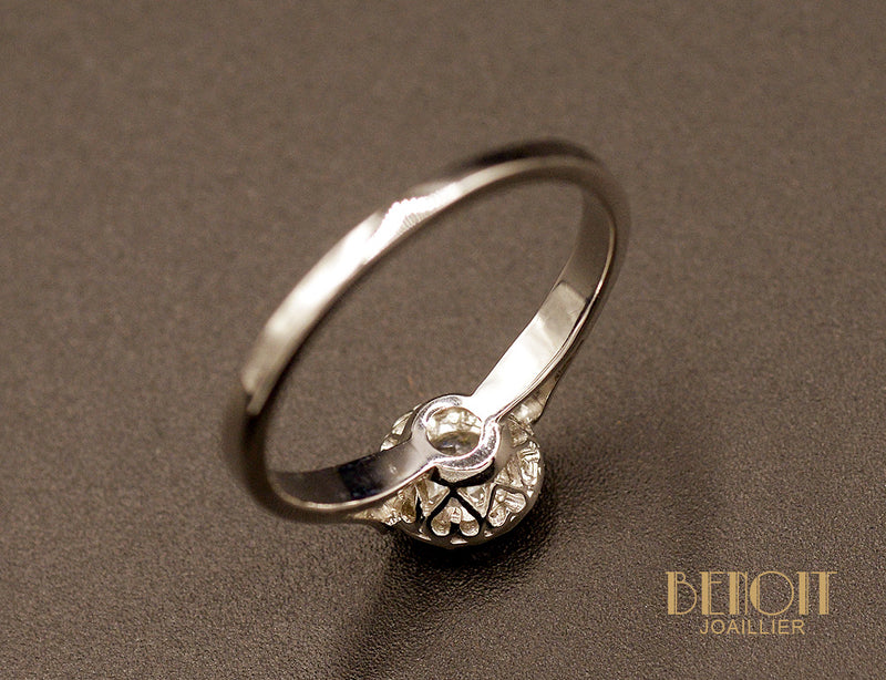 Solitaire Diamant Ancien