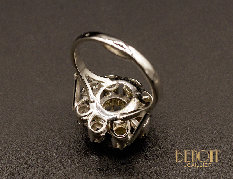 Bague Flocon Diamants 1950