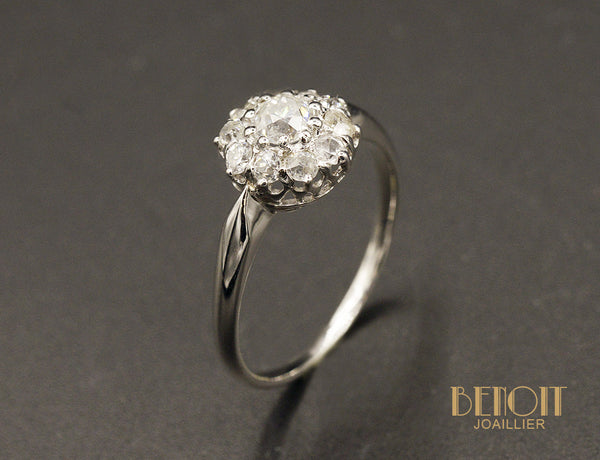 Bague Marguerite Diamants