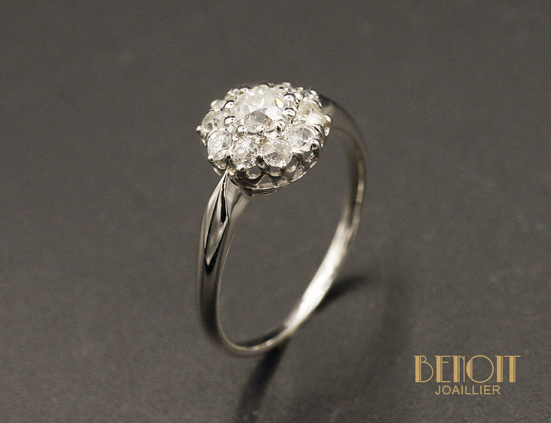 Bague Marguerite Diamants