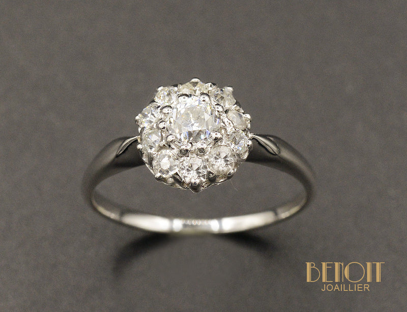 Bague Marguerite Diamants