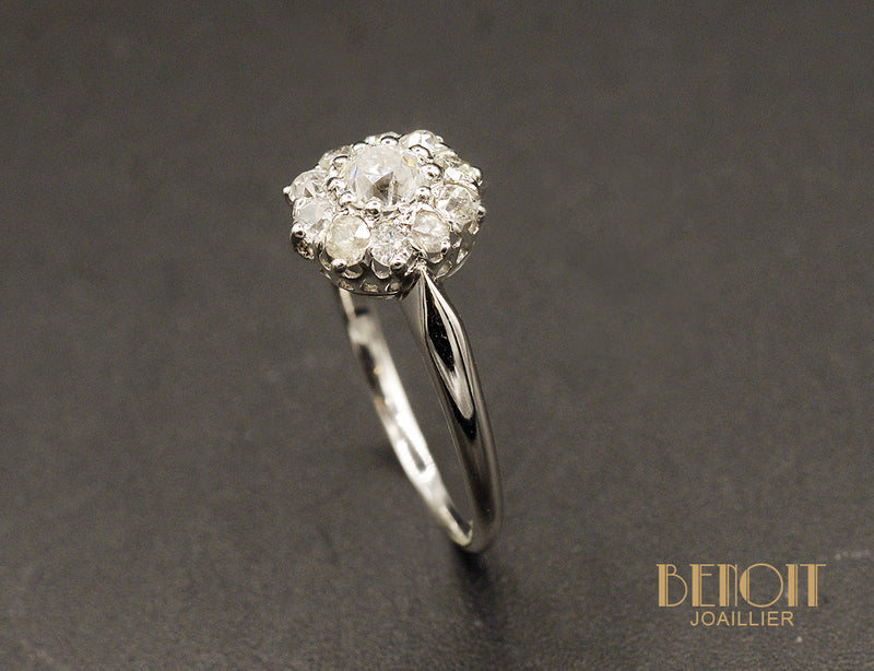 Bague Marguerite Diamants