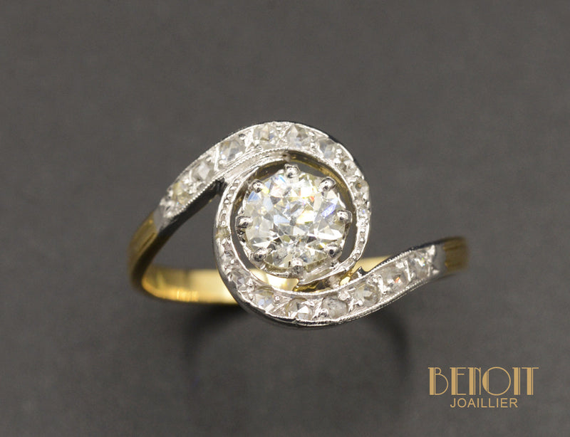 Bague Tourbillon Diamant