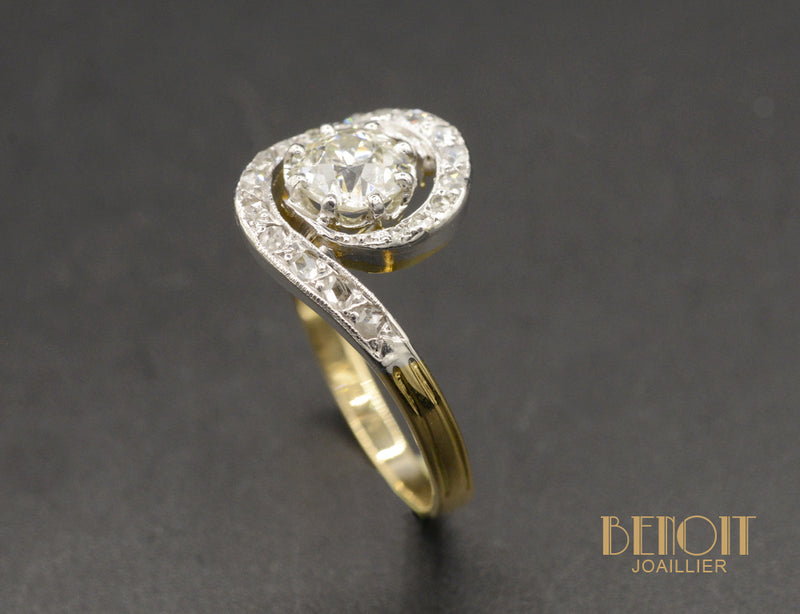 Bague Tourbillon Diamant