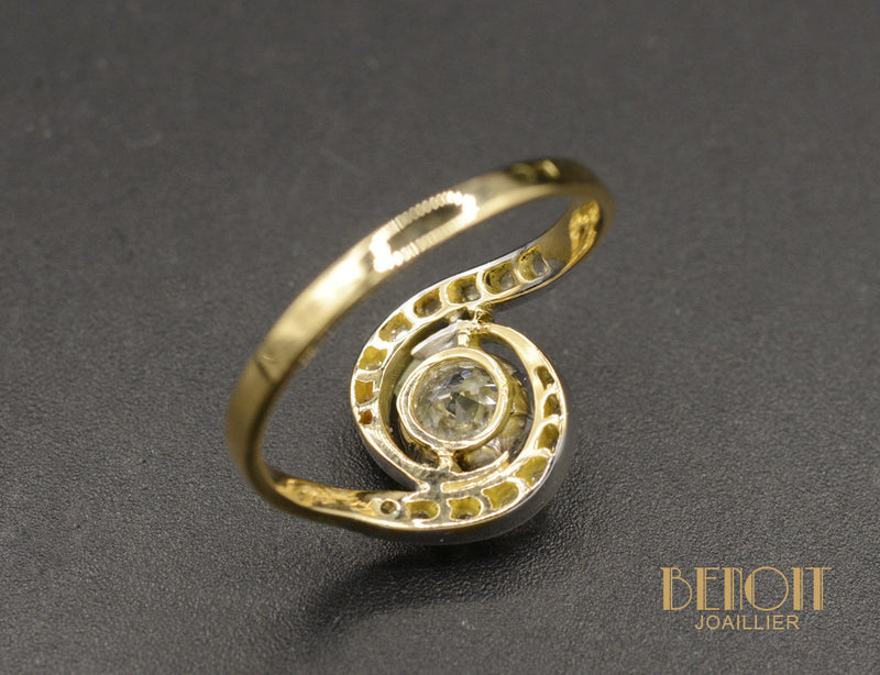 Bague Tourbillon Diamant