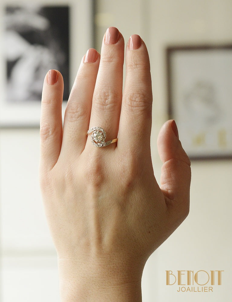Bague Tourbillon Diamant