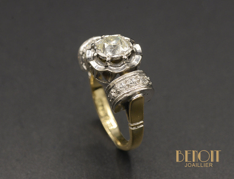 Bague Art Déco Diamants