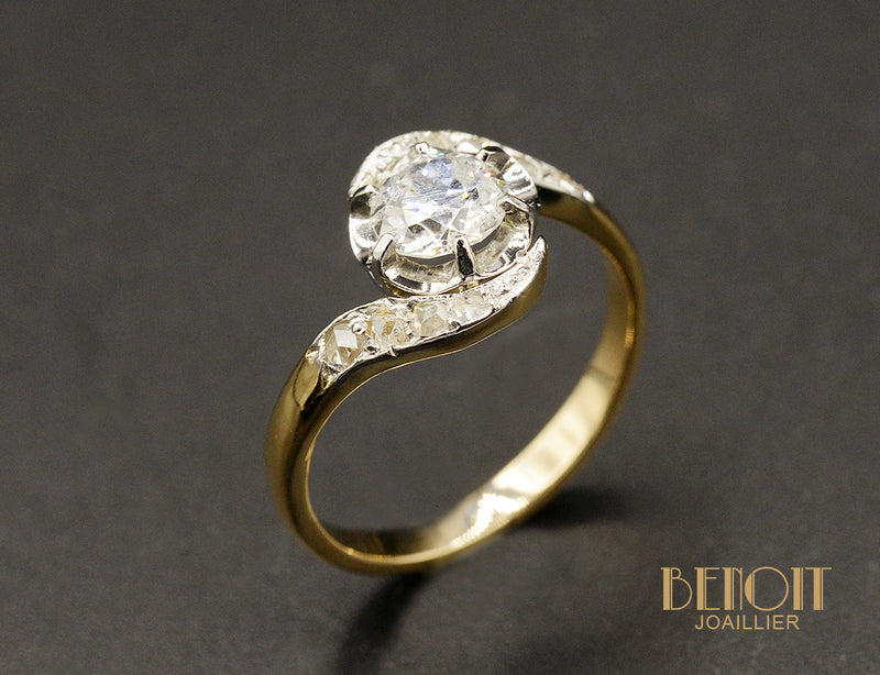 Bague Tourbillon Diamant