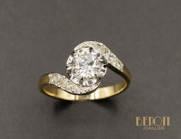 Bague Tourbillon Diamant