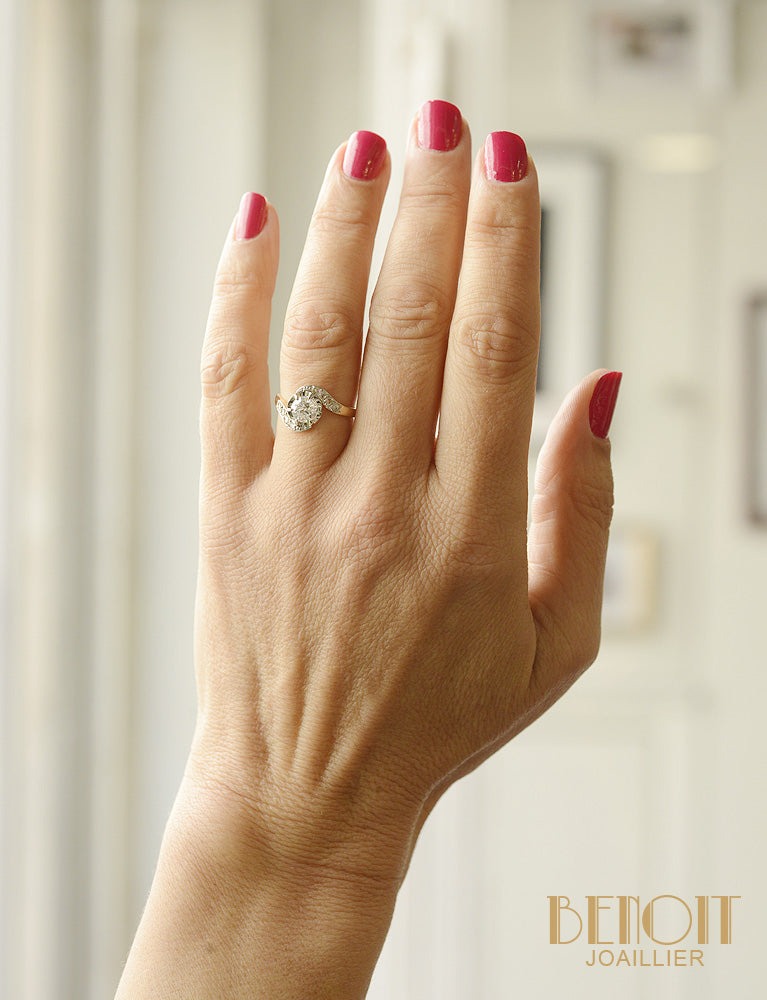 Bague Tourbillon Diamant