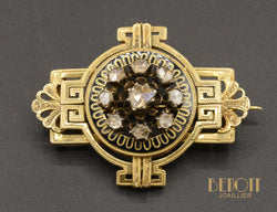 Broche Napoléon III Or Jaune