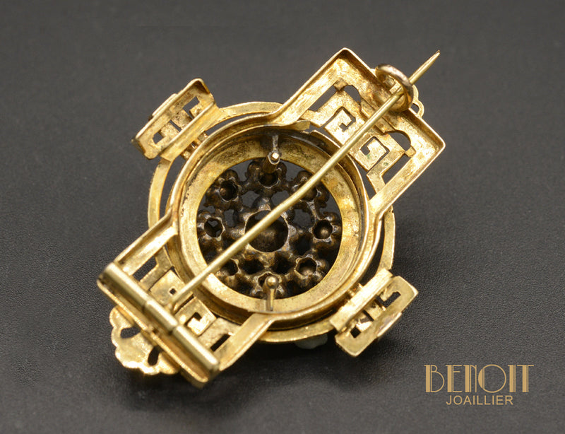 Broche Napoléon III Or Jaune