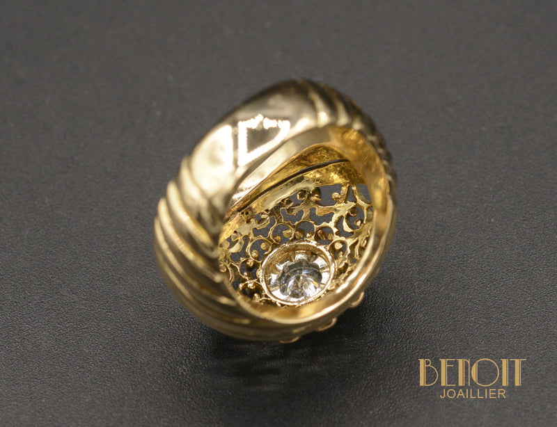 Bague Dôme Diamant 1950