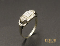 Bague Art Déco Diamants