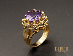 Bague Améthyste 1950