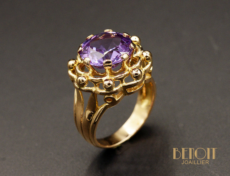 Bague Améthyste 1950