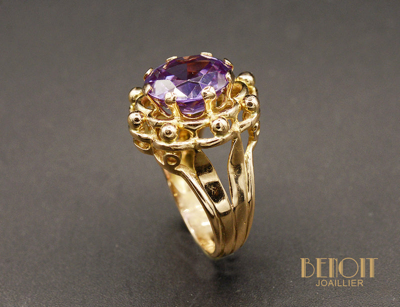 Bague Améthyste 1950