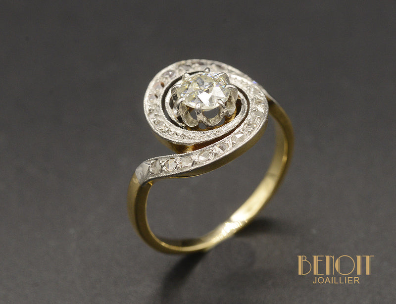 Bague Tourbillon Diamants