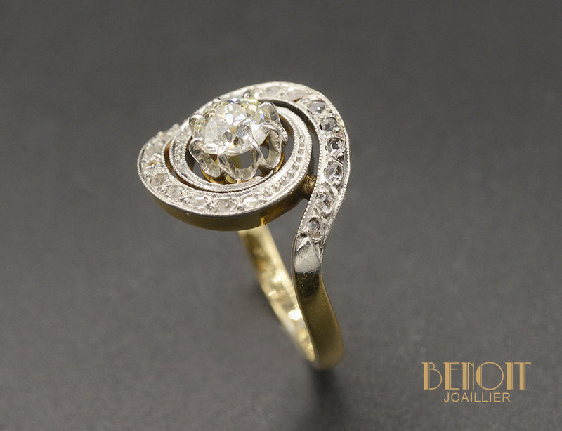 Bague Tourbillon Diamants