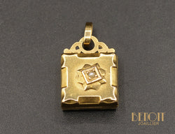 Pendentif Ouvrant Or Rose