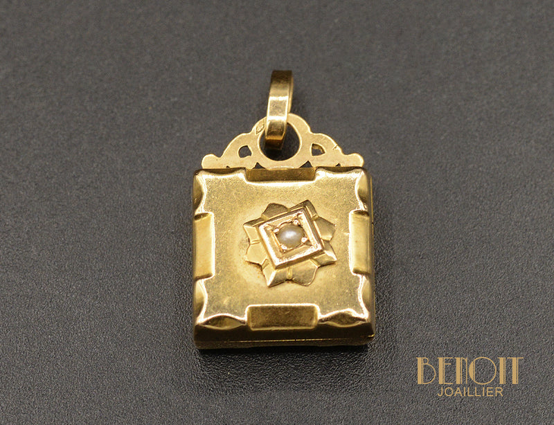 Pendentif Ouvrant Or Rose