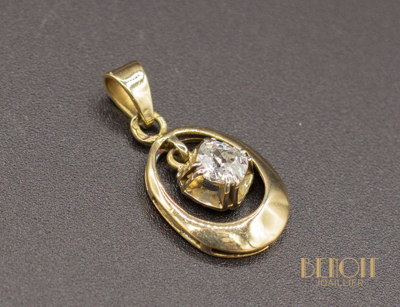 Pendentif Or et Diamant