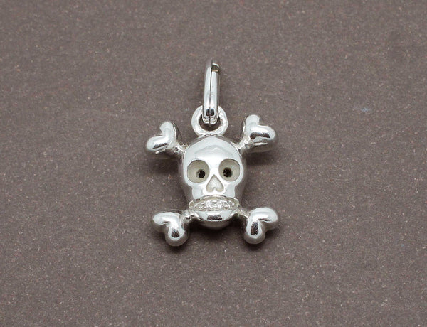 Charm's Dior "Tête de Mort" Or Blanc et Diamants