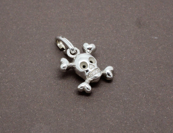 Charm's Dior "Tête de Mort" Or Blanc et Diamants