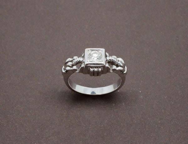 Bague Art Déco Diamant