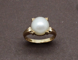 Bague Perle Art Déco