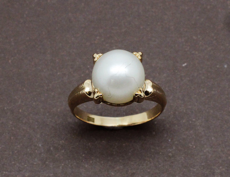 Bague Perle Art Déco