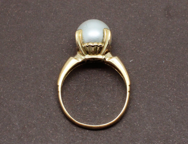 Bague Perle Art Déco
